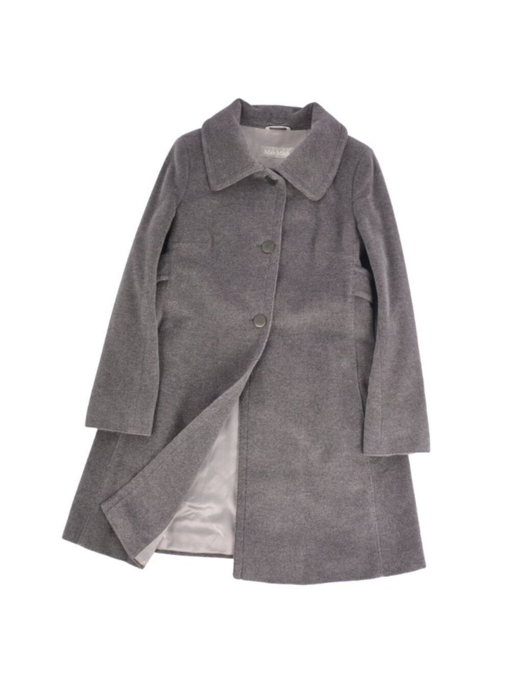 Max Mara Coat Long Wool Angora